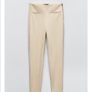ZARA leather pants. New with tags